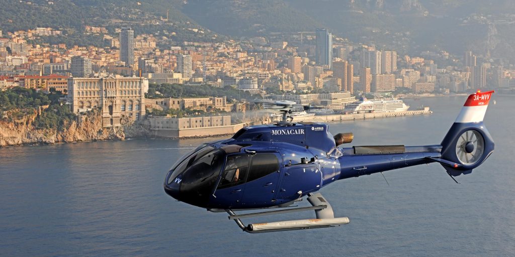 Tour gastronómico por la Riviera Francesa en Helicóptero
